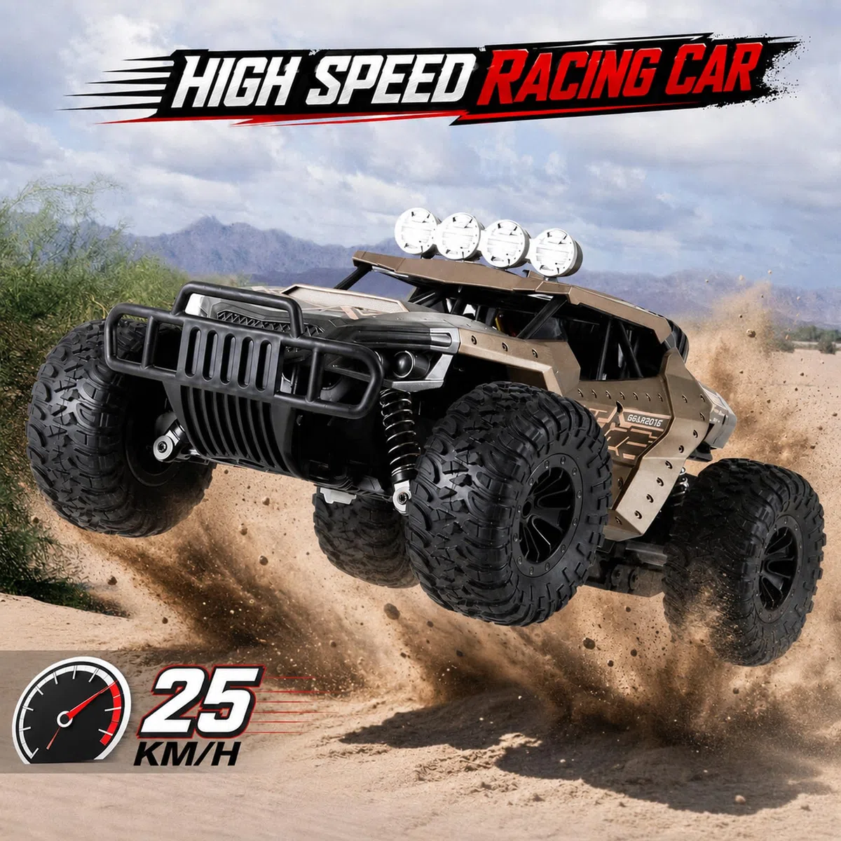 Macchina Telecomandata,1/16 Macchinine Giocattolo per Bambini per 6-12 Anni, 20Km/h Macchina Telecomandata per Bambini,Auto Telecomandata 2 Batterie,2.4Ghz Rc Drift Car,Camion Telecomandato