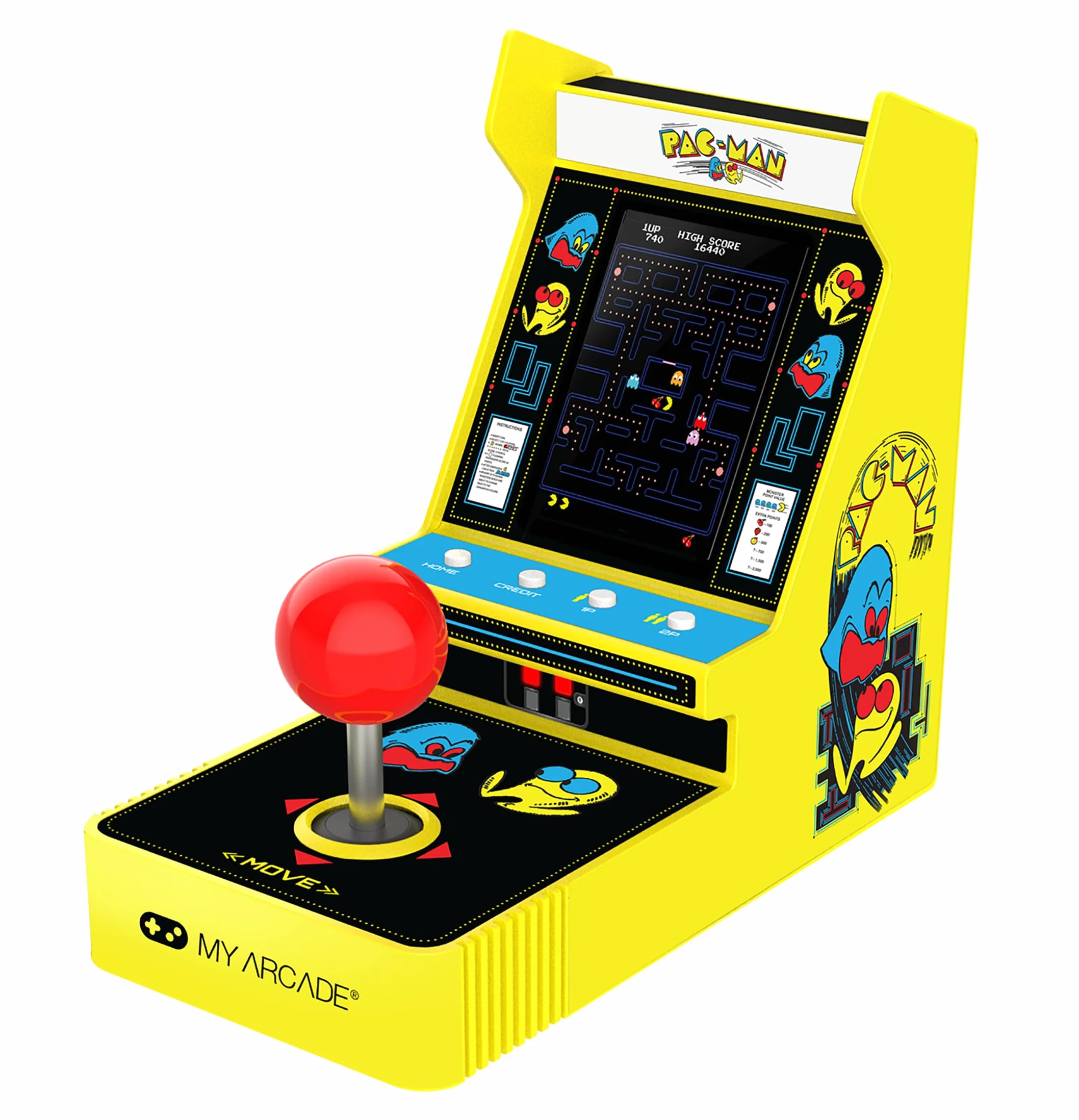 My Arcade Joystick Player Pacman Retro Gamepad Taglia unica