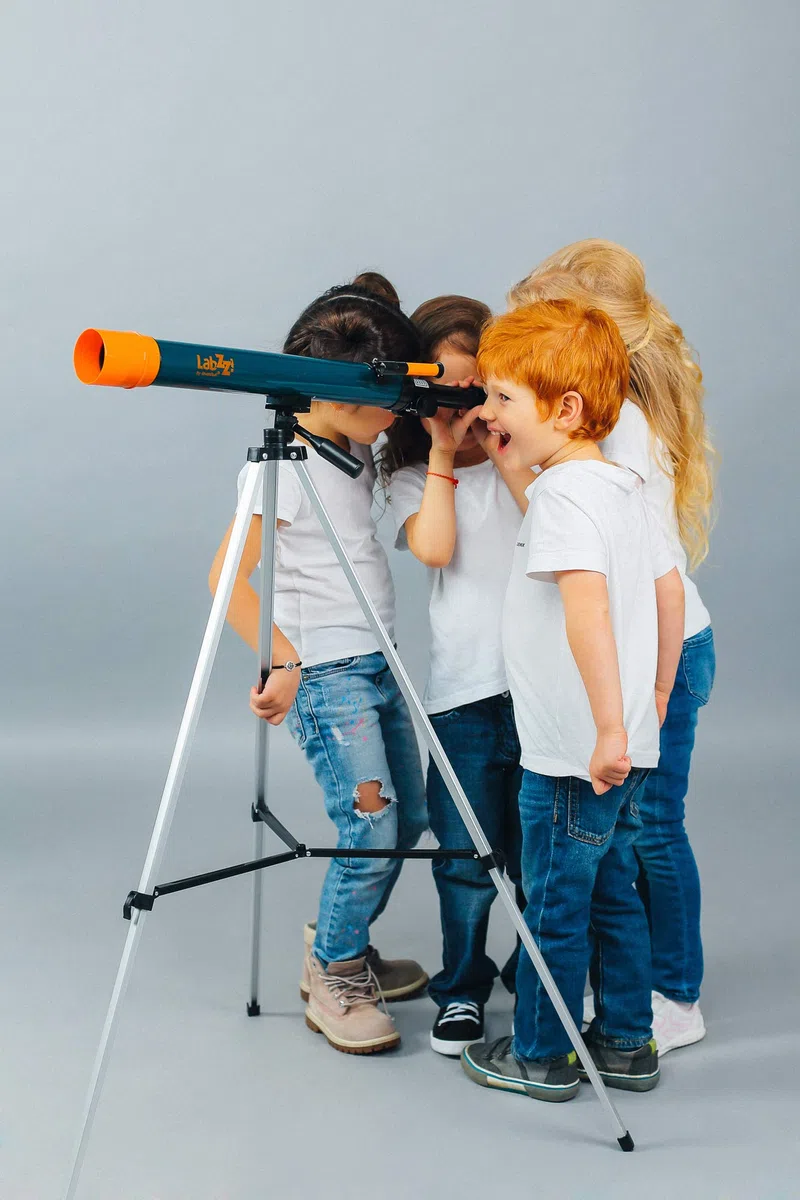 Levenhuk LabZZ MTB3 Kit Ottico Didattico Trio Combo da Microscopio, Telescopio e Binocoli, con Accessori, per Bambini Curiosi, per Scolarizzazione Domestica e Hobby