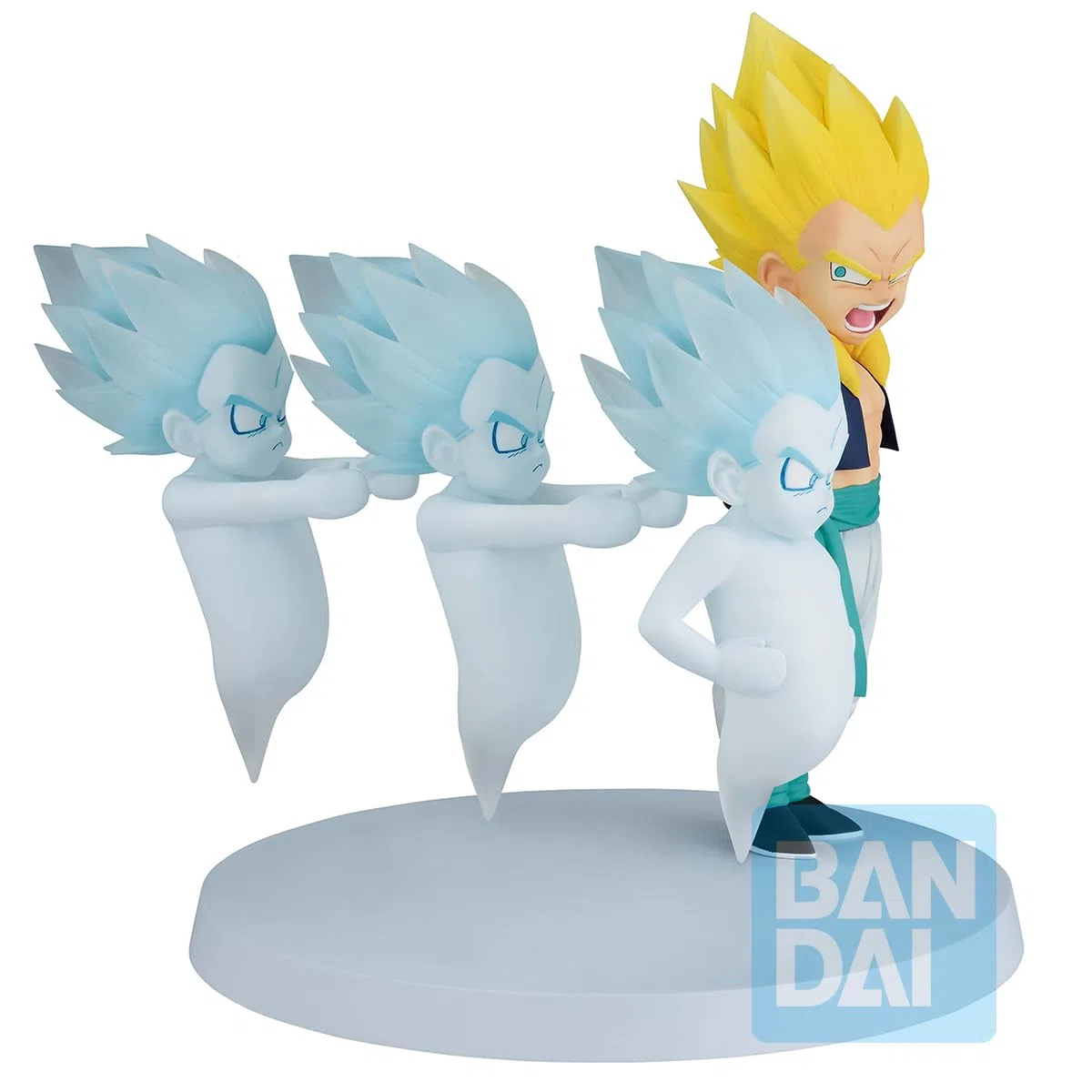Ichibansho Figure - Dragon Ball Z - Super Saiyan Gotenks & Ghost (Dragon History II) Statua da collezione Momento Revible