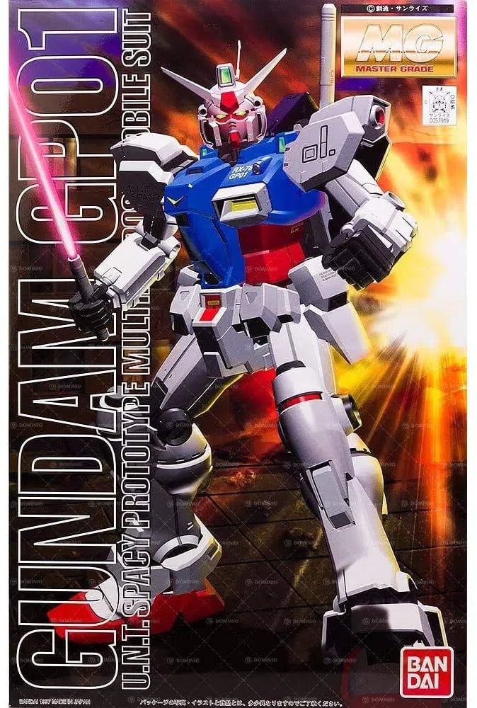RX-78 Gundam GP01 GUNPLA MG Master Grade 1/100