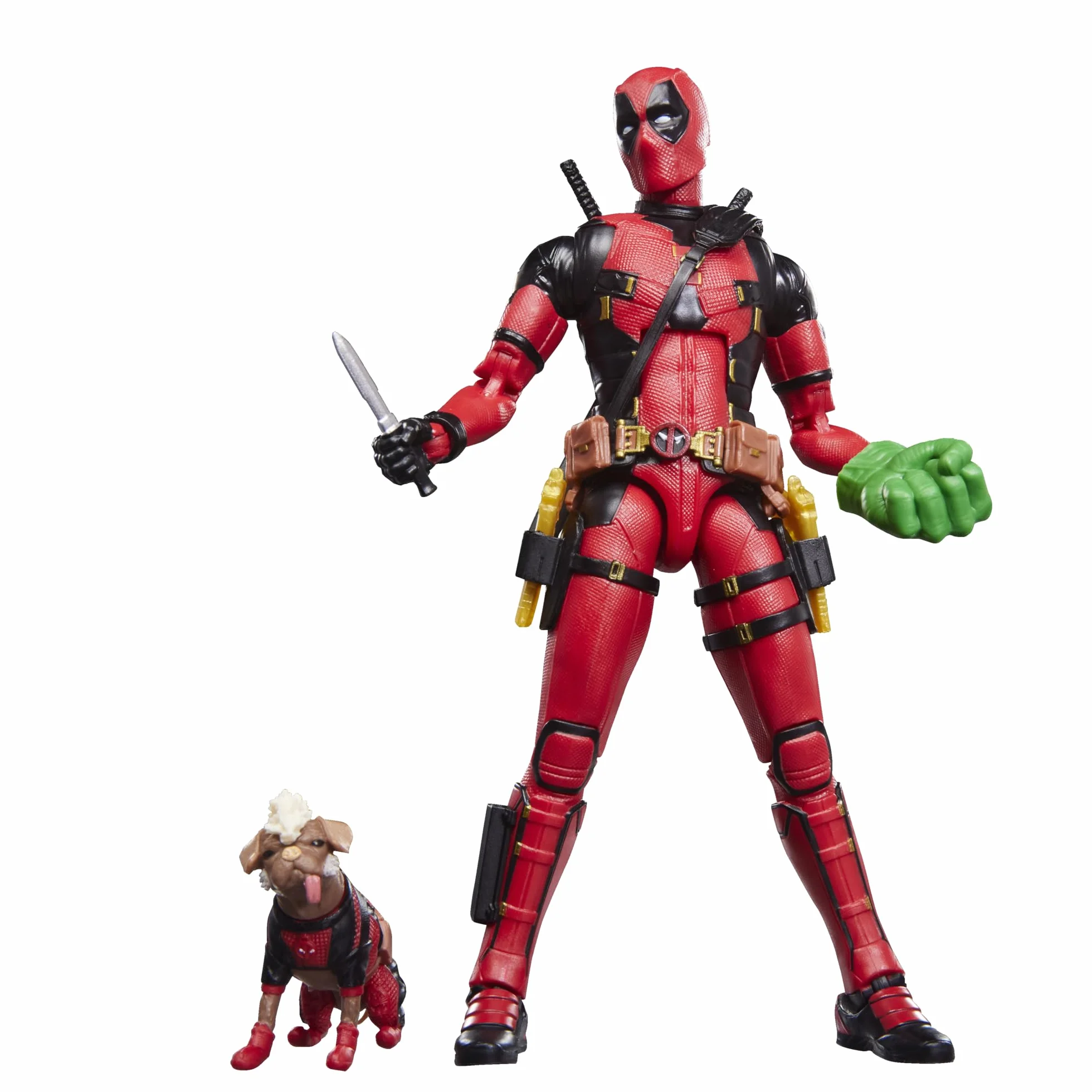 Hasbro Marvel Legends Series, Dogpool e Deadpool, idea regalo, action figure collezionabile da 15 cm del film Deadpool & Wolverine dei Marvel Studios
