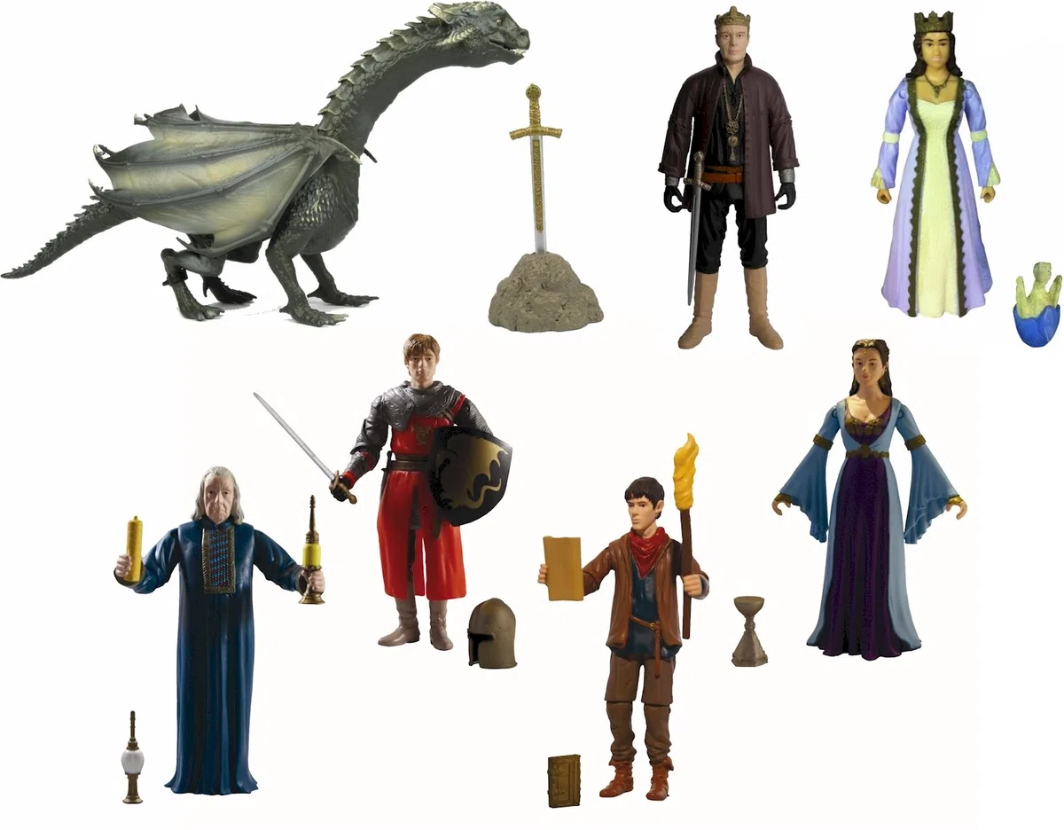 Action Figure - Set completo di sette (7)
