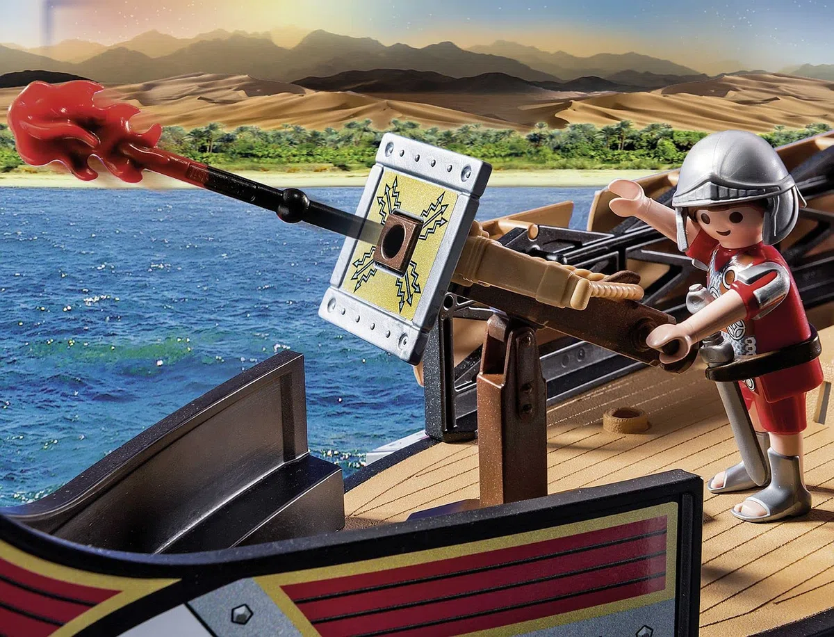 Playmobil 5390 - Galea Romana con Rostro
