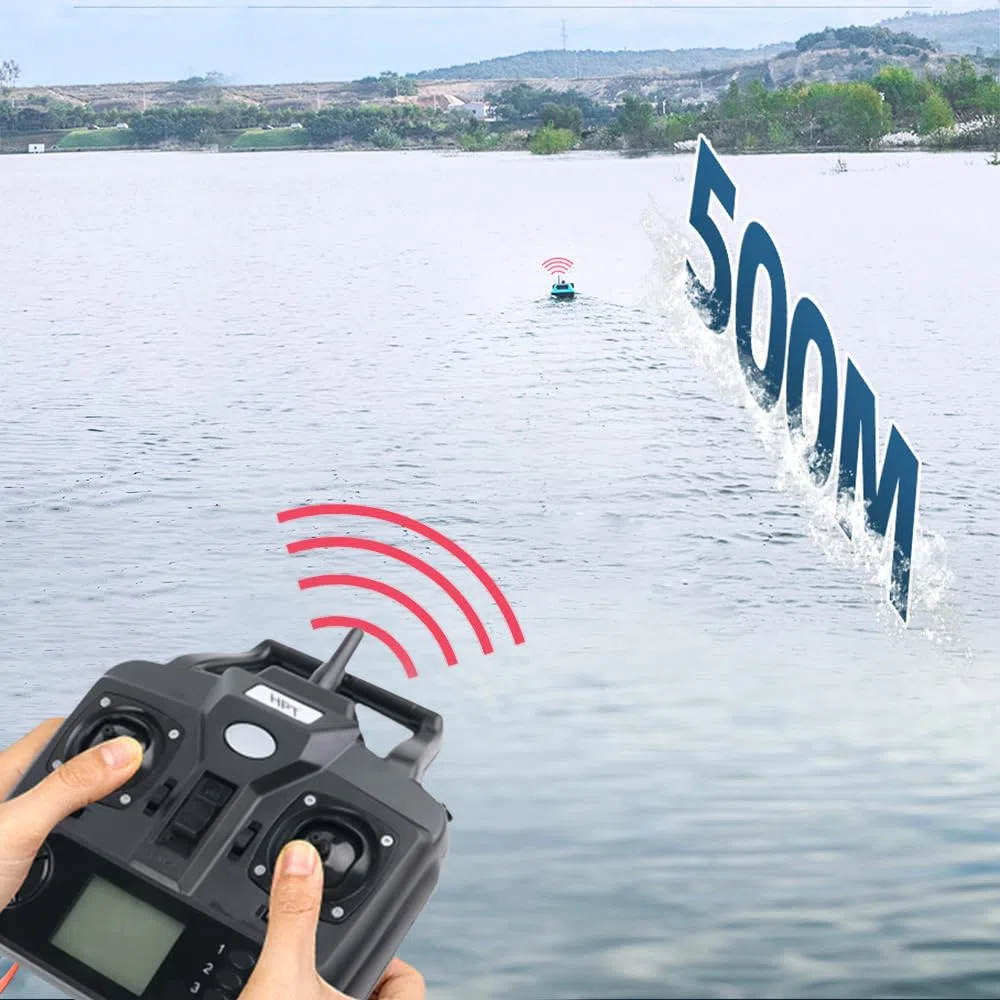 Telecomando per GPS Boat R18 CTV18 V18 C118 Dual Hand LCD con navigazione wireless 400-500 metri appassionati di pesca