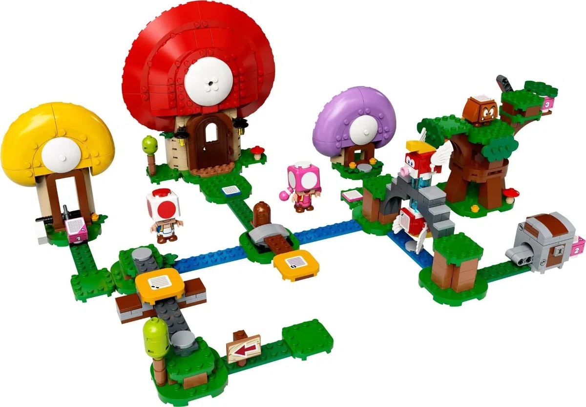 LEGO Super Mario La Caccia al Tesoro di Toad - Pack di Espansione, Giocattolo, Set di Costruzioni, 71368