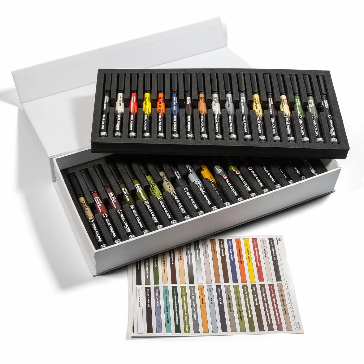 Ak Interactive - Special Box 34 Real Colors Markers