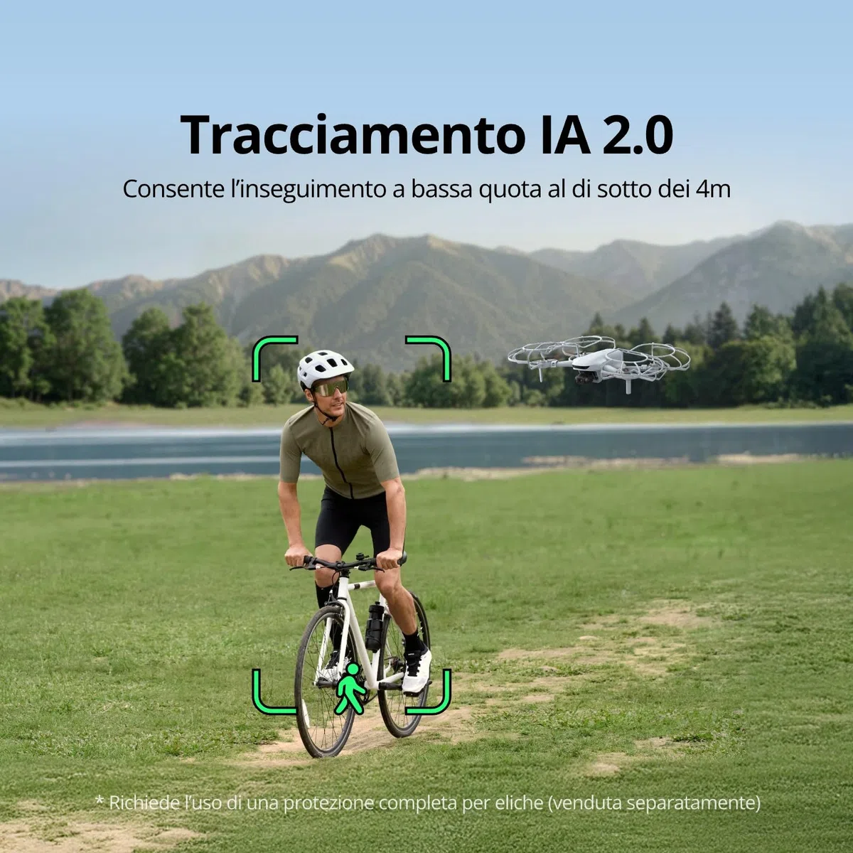 Potensic ATOM 3 Fly More Combo con RC PTD 2, Drone con Fotocamera 4K 60fps, Foto 8K 50MP, Volo di 120 min, Trasmissione 16 km, Sensore CMOS 1/1,3", Tracciamento IA 2.0, QuickShots, Meno di 249 g