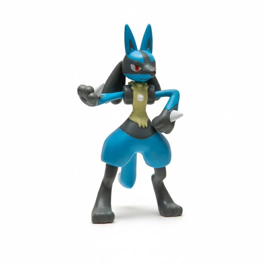 Pokémon Set di 10 statuette ufficiali (5–11 cm): Charizard, Pikachu, Lucario, Greninja, Mewtwo, Jigglypuff, Ivysaur, Incineroar, Squirtle e Pichu – Novità 2025.