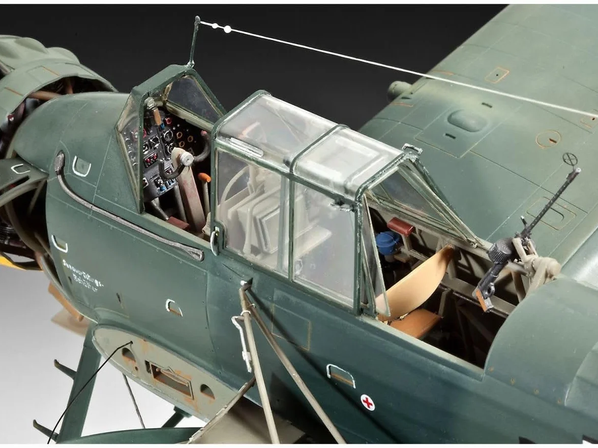 Revell 03787 Arado Ar196A-3 - Modellino in plastica non verniciata, scala 1:32