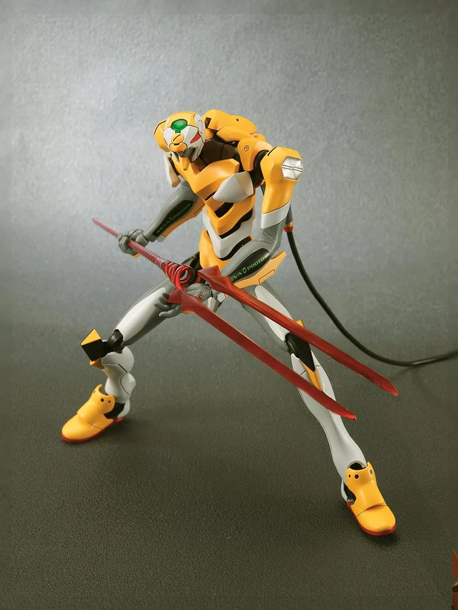 BANDAI SPIRITS LMHG - Kit modello Evangelion 0 (versione cinematografica Neon Genesis Evangelion), modellino in plastica codificata a colori