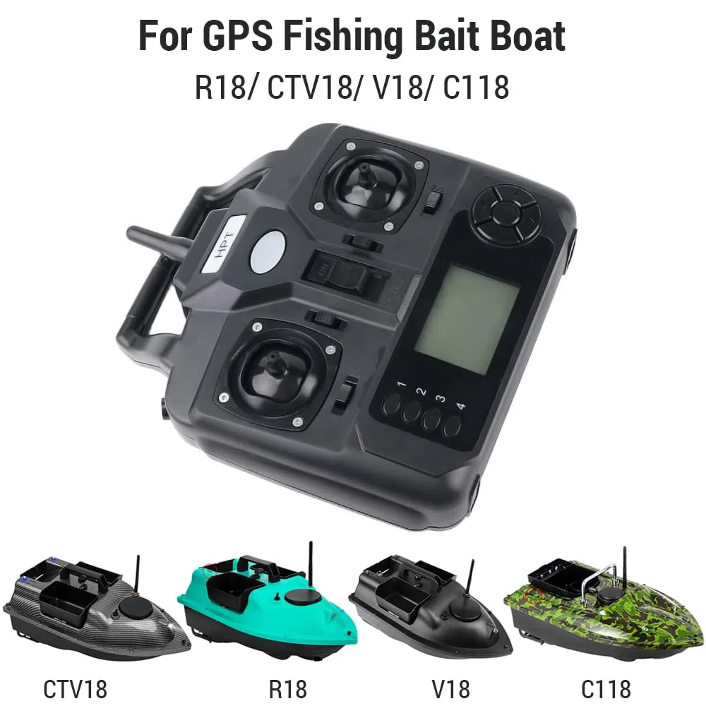 Telecomando per GPS Boat R18 CTV18 V18 C118 Dual Hand LCD con navigazione wireless 400-500 metri appassionati di pesca