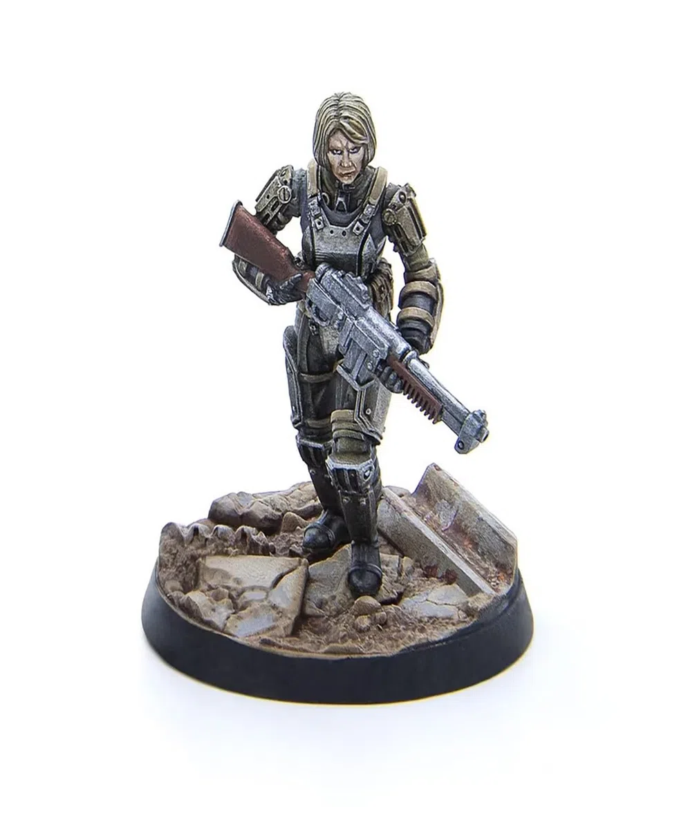 Flat River Group | Fallout Wasteland Warfare: Brotherhood of Steel - Combat Patrol | Miniatures | Unpainted