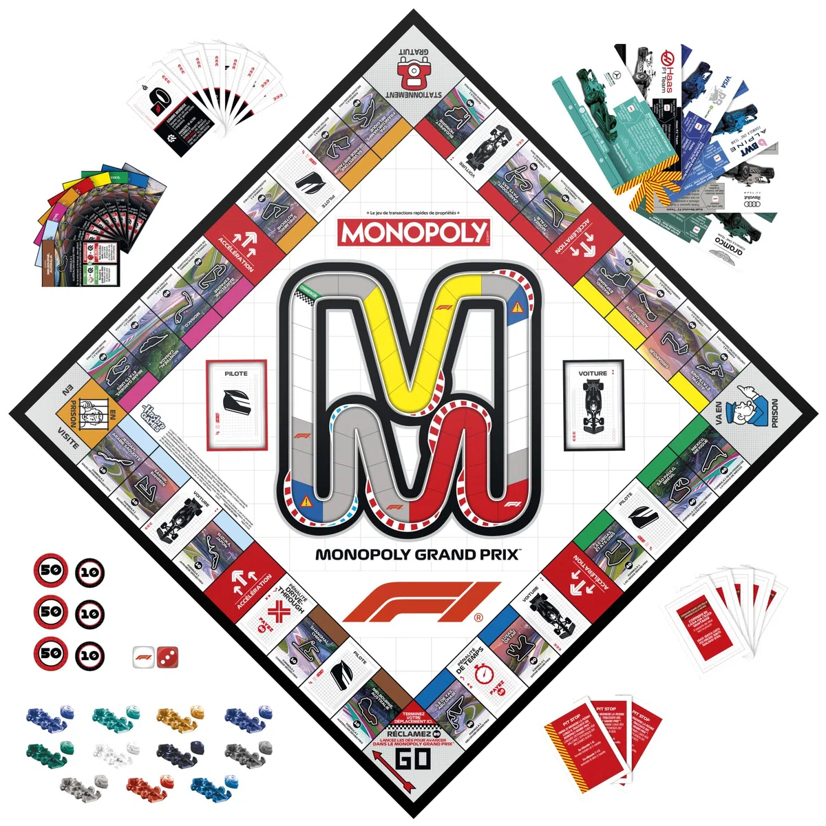 Gioco da tavolo Monopoly edizione F1